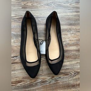 Lane Bryant Black Ballet flats